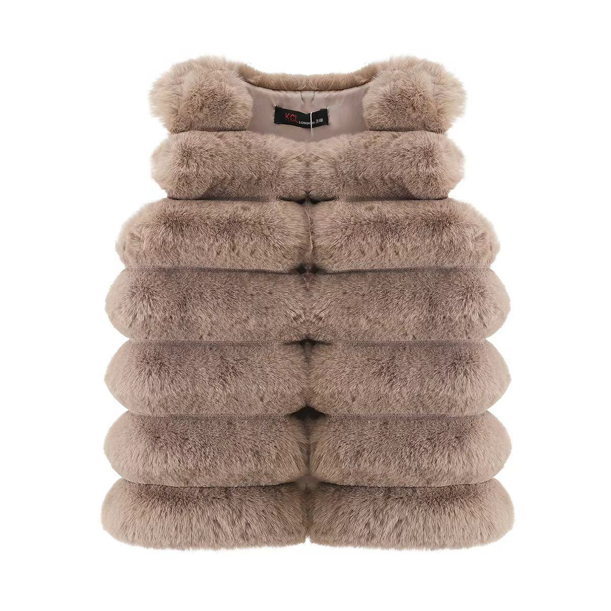 Bubble Faux Fur Gilet