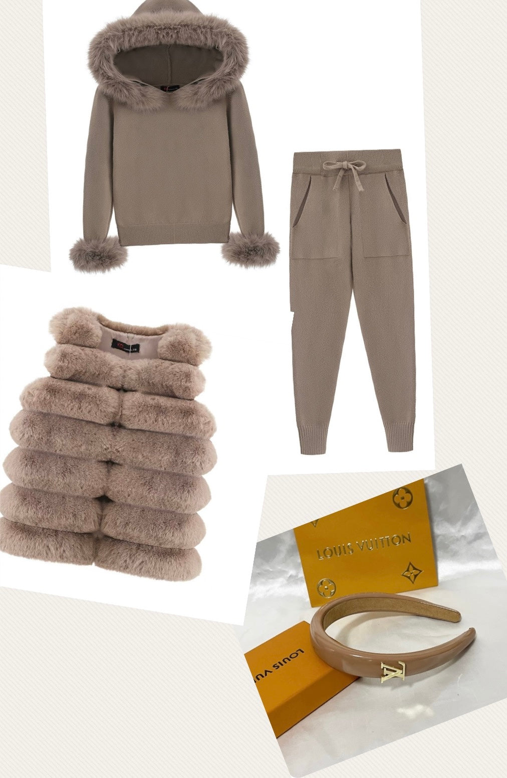 Bubble Faux Fur Gilet