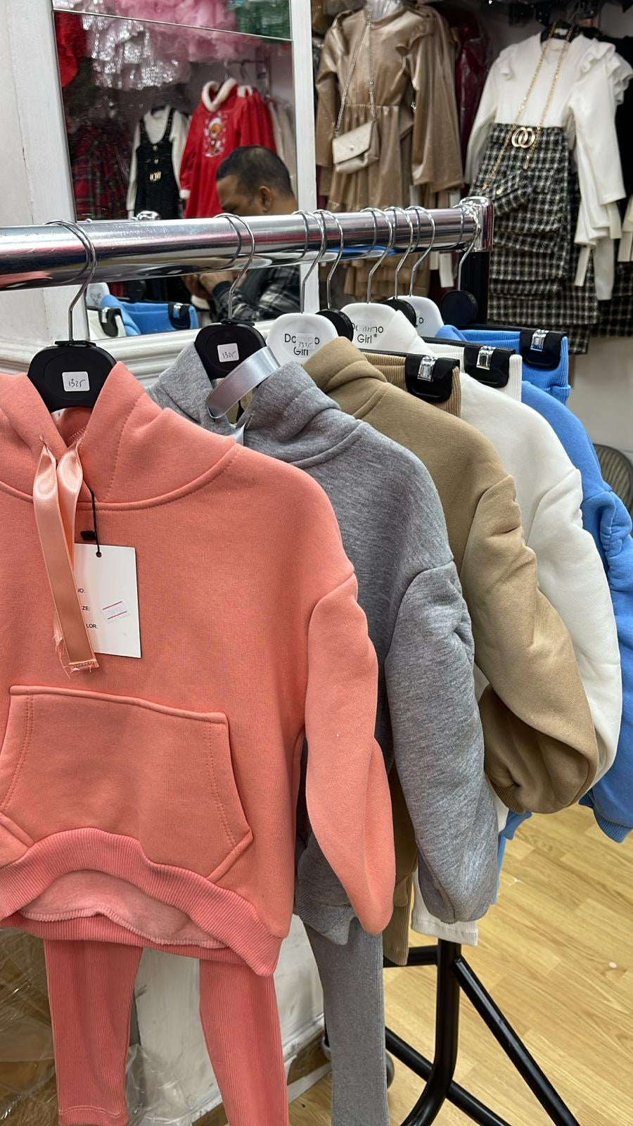 Layla Ruched Sleeve Hoodie Set