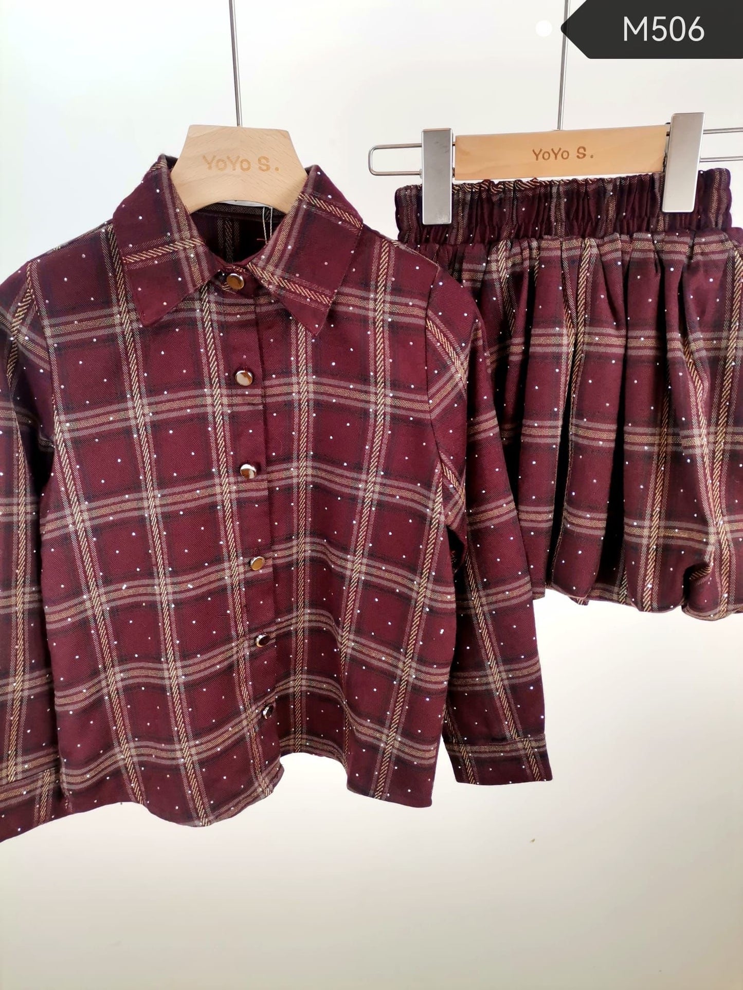 Tarren Shirt & Skirt Set