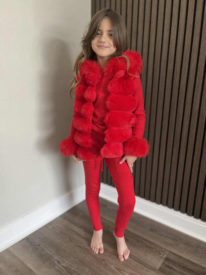 Marcella Faux Fur Loungeset