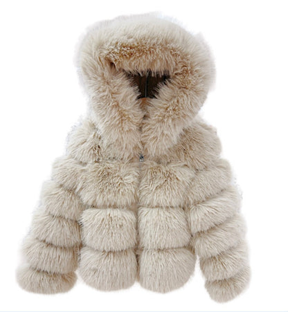 Luxury Faux Fur Coat