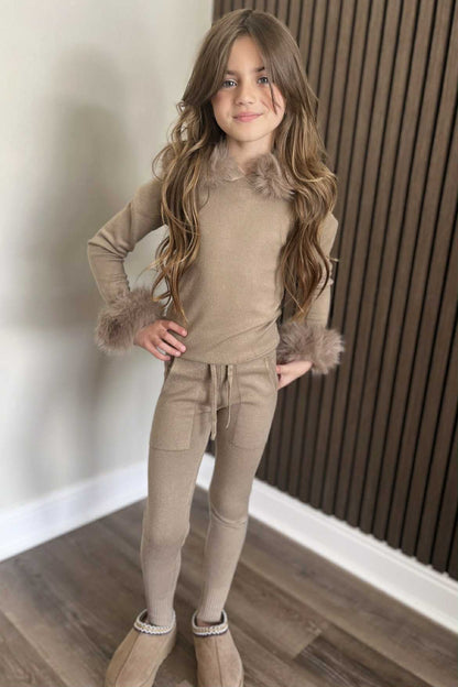 Marcella Faux Fur Loungeset