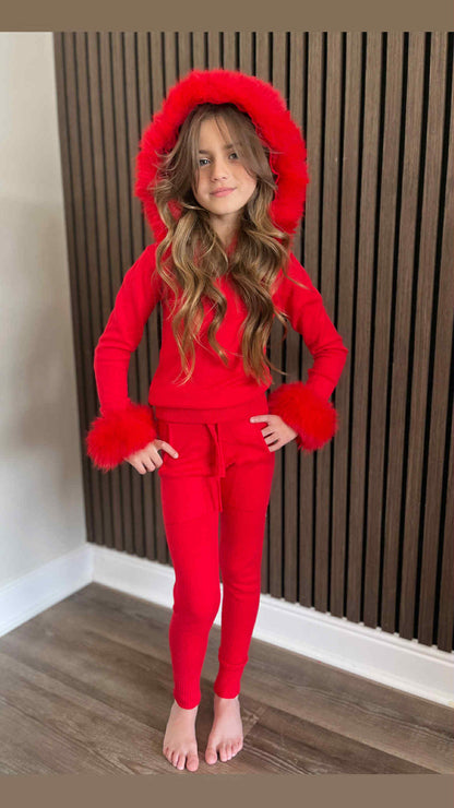 Marcella Faux Fur Loungeset