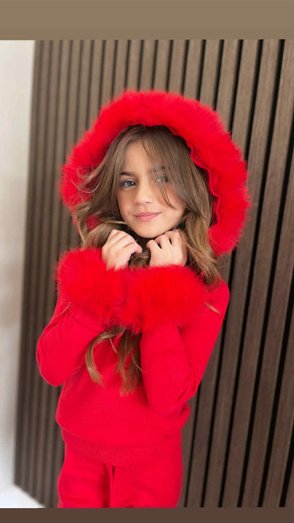 Marcella Faux Fur Loungeset