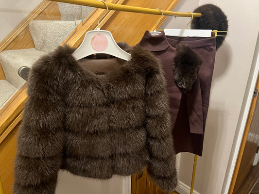 Faux Fur Coat