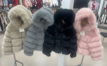 Luxury Faux Fur Coat